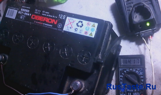 Переделка зарядного шуруповерта в зарядное свинцовых АКБ. Dexter 45ВТ