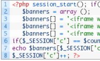 Простой ротатор баннеров на PHP в WordPress