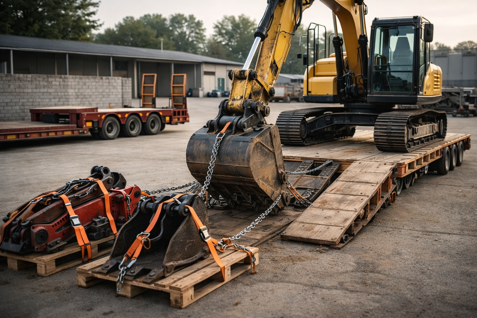 перевозка арендованной спецтехники
