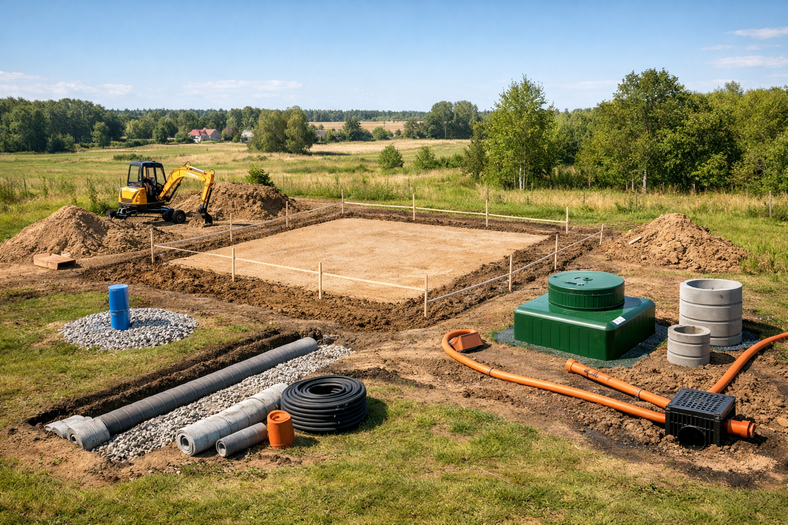 где разместить септик