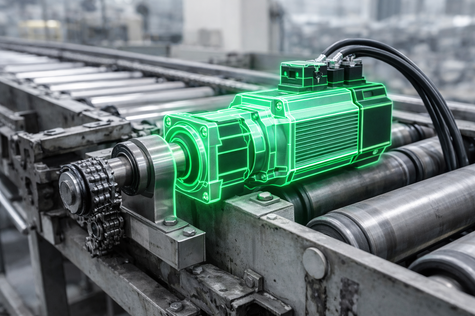 замена редуктора линии