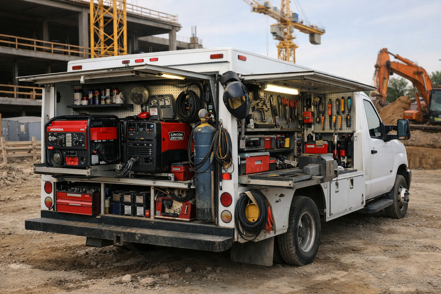 передвижная мастерская на базе