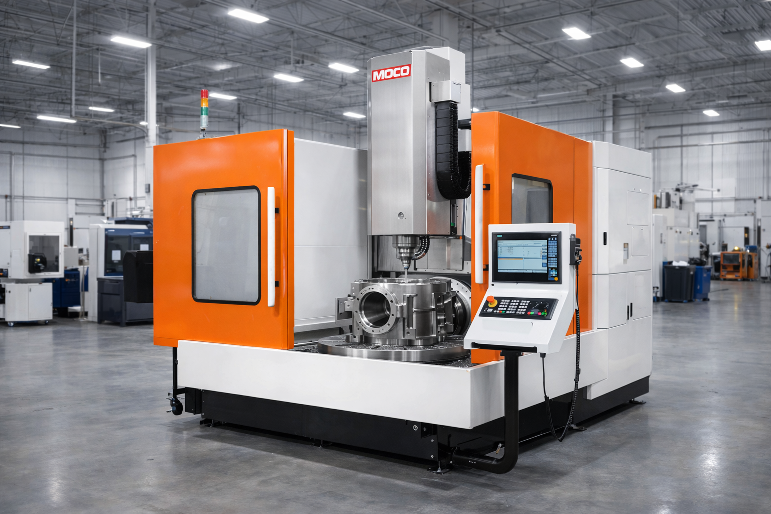 пятиосевой обрабатывающий центр с чпу