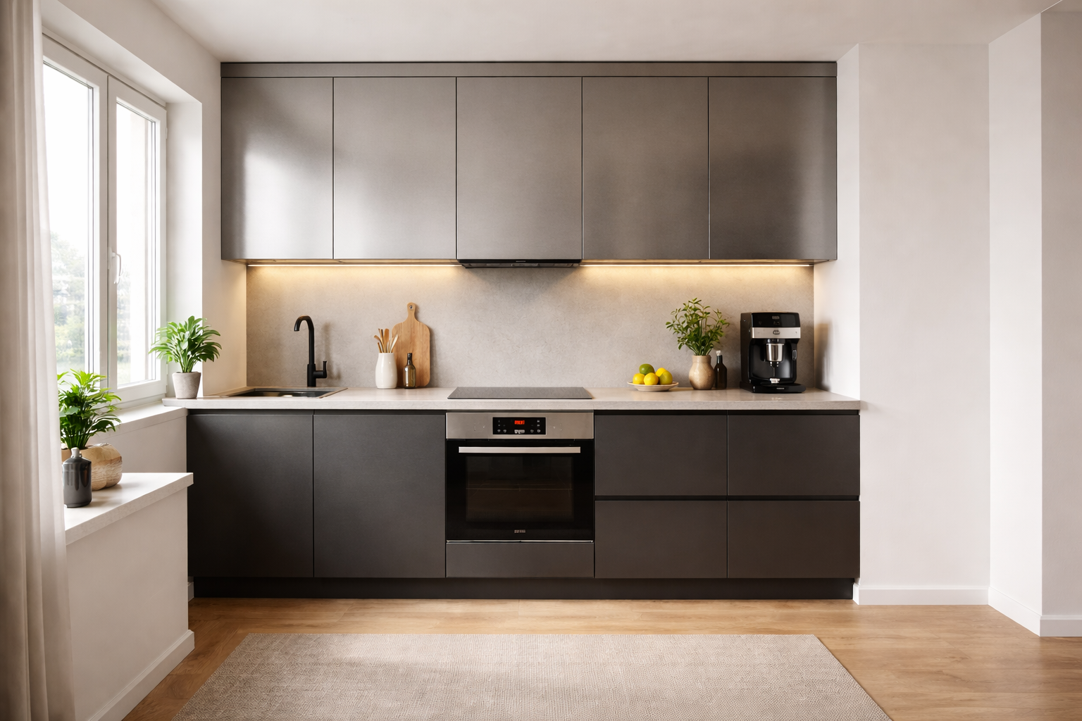 мебель прямая кухня