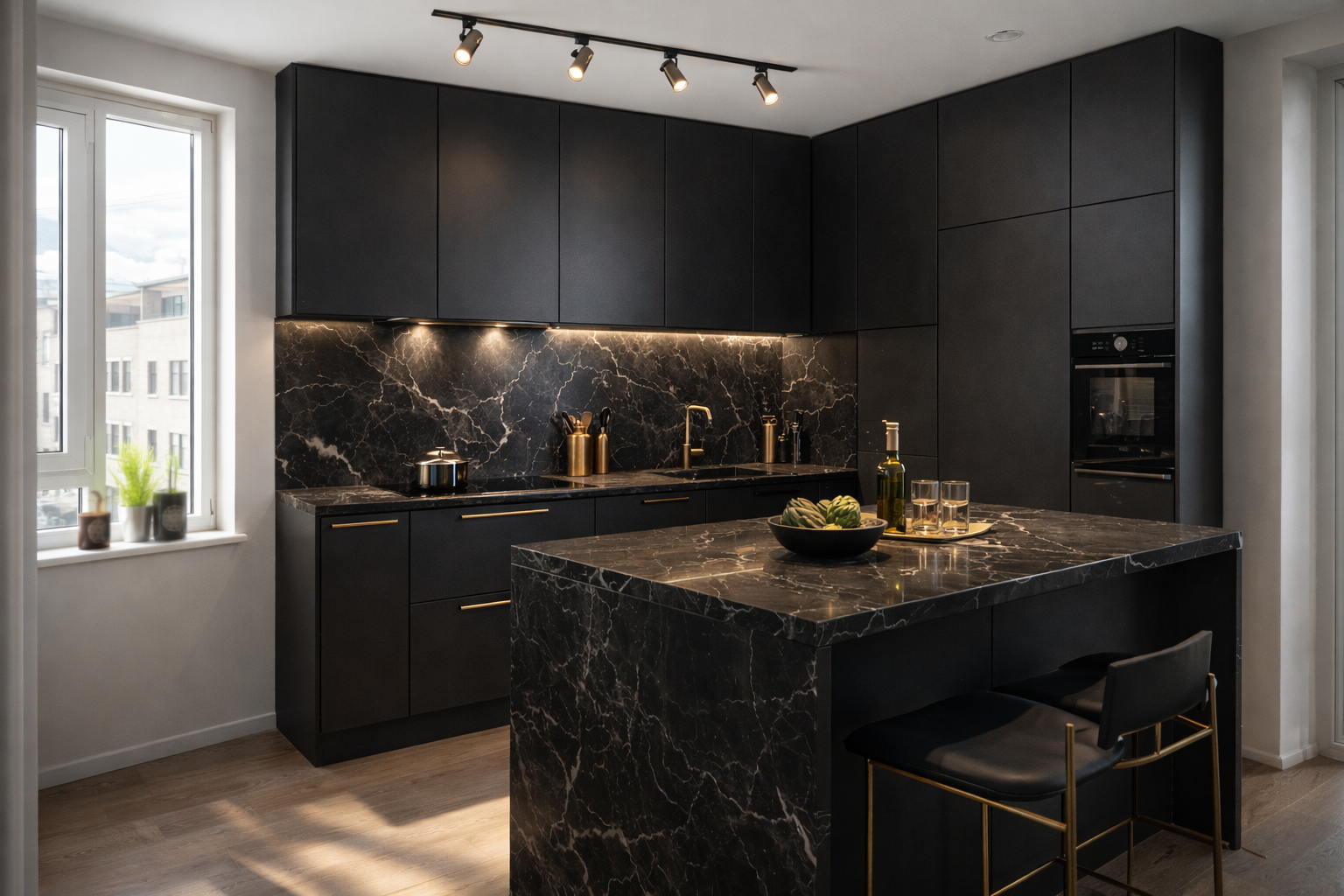 тёмные кухни